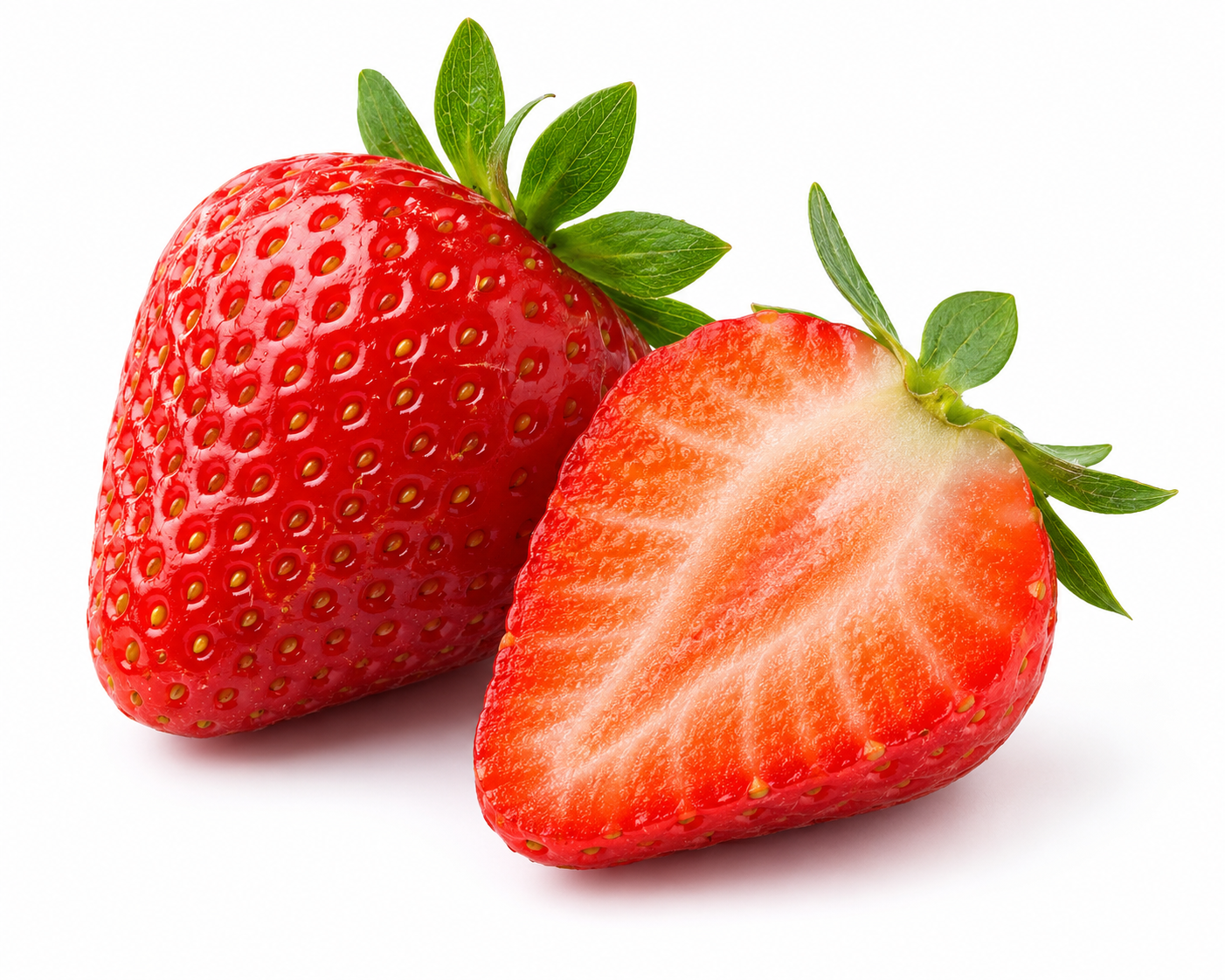 Fresh strawberries topping for mini pancakes